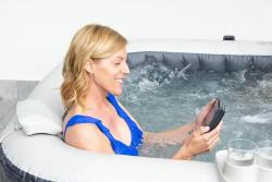 Бассейн СПА (196х196x71см) "Greystone Deluxe" 1098л, квадратный, аэромассаж 1 шт/упак 28452 - фото 9